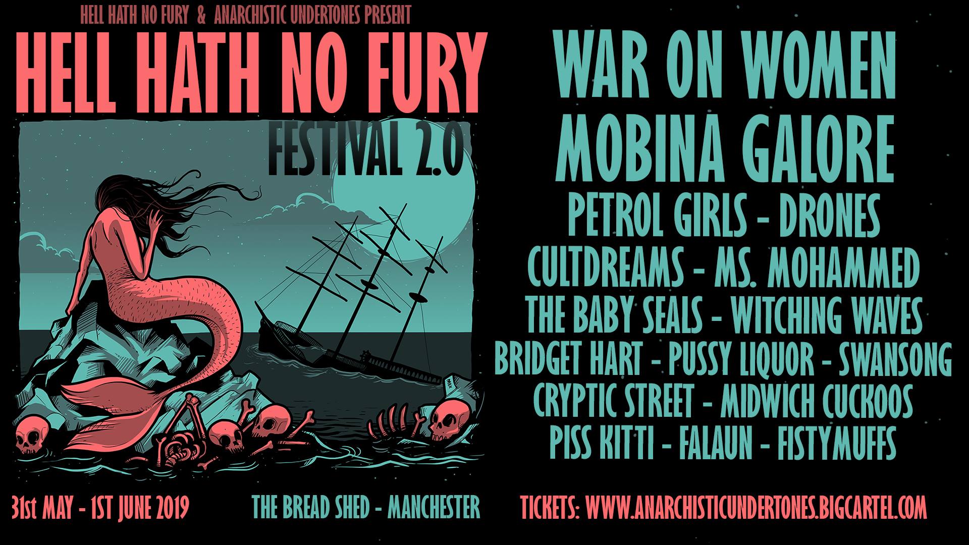 Hell Hath No Fury Festival May 30th - June 1st - Final Hours